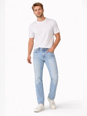 Levi’s 505 Regular Fit Light Wash Jeans Straight Leg Classic Denim 30x30